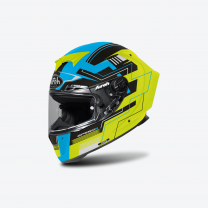 Airoh GP550 S CHALLENGE BLUE/YELLOW MATT